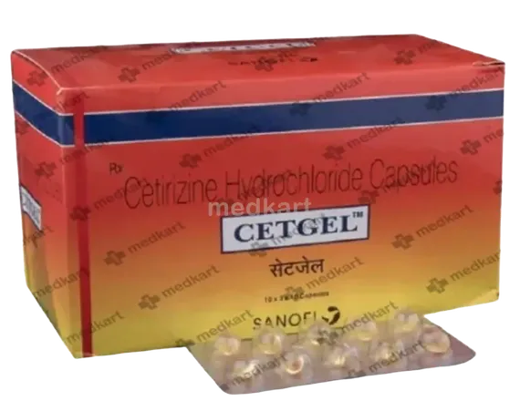 cetgel 10mg capsule 10's